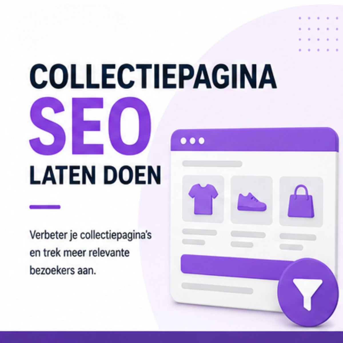 Collectiepagina SEO laten doen
